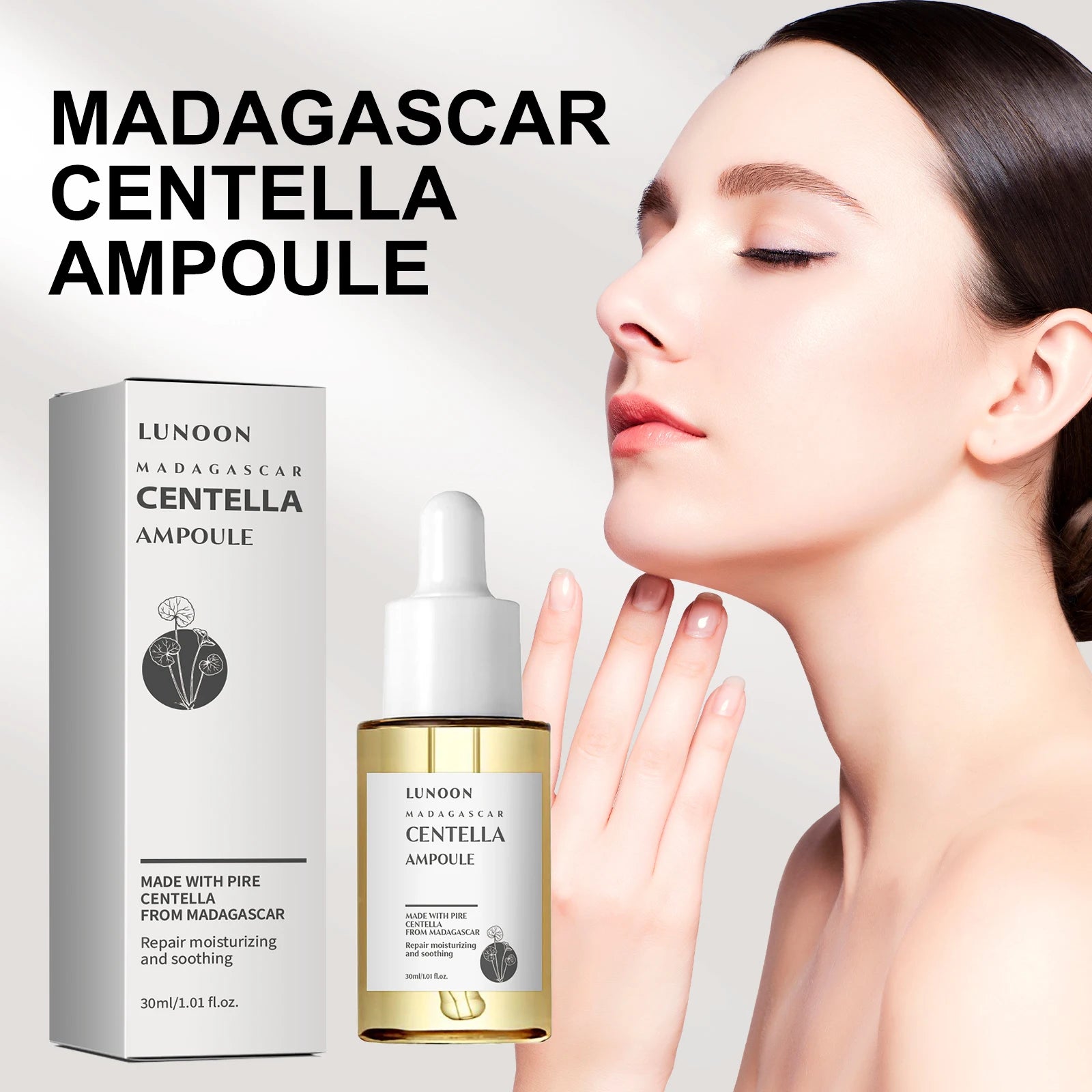 7 Seconds Repair Damaged Facial Barrier Serum Centella Asiatica Moisturize Hydrat Soothing Smoothing Anti-Aging Korean Skincare