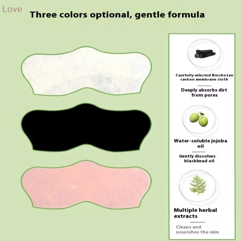 Nose Strips For Blackheads Acne Removal Instant Pore Unclogging Mask Deep Cleansing Nose Clean Patch Beauty Skin Care Treatment