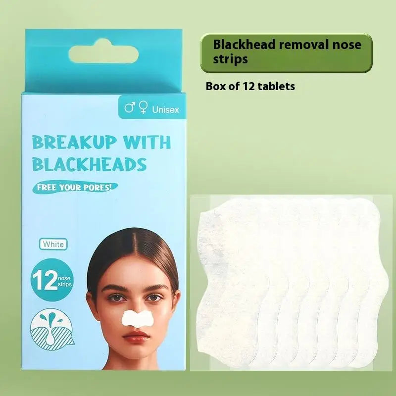 Nose Strips For Blackheads Acne Removal Instant Pore Unclogging Mask Deep Cleansing Nose Clean Patch Beauty Skin Care Treatment