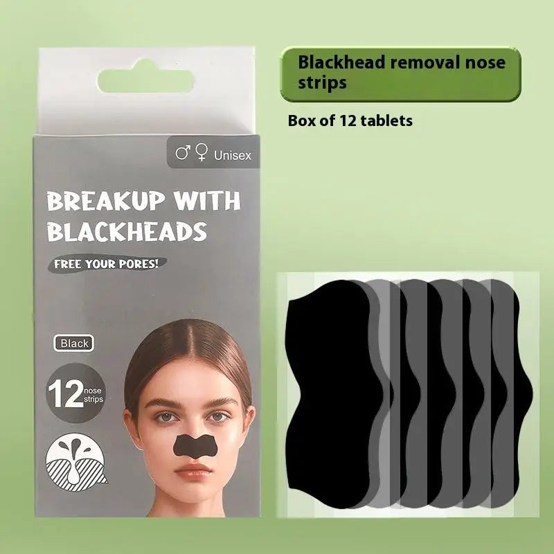 Nose Strips For Blackheads Acne Removal Instant Pore Unclogging Mask Deep Cleansing Nose Clean Patch Beauty Skin Care Treatment