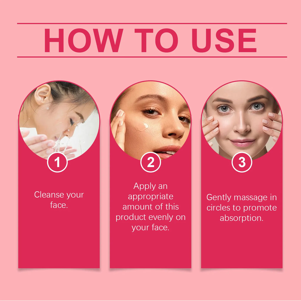 HOYGI Hyaluronic Acid Vitamin C Face Serum Moisturizing Repair Brightening Dull Skin Facial Essence Anti Aging Hydrating Cream
