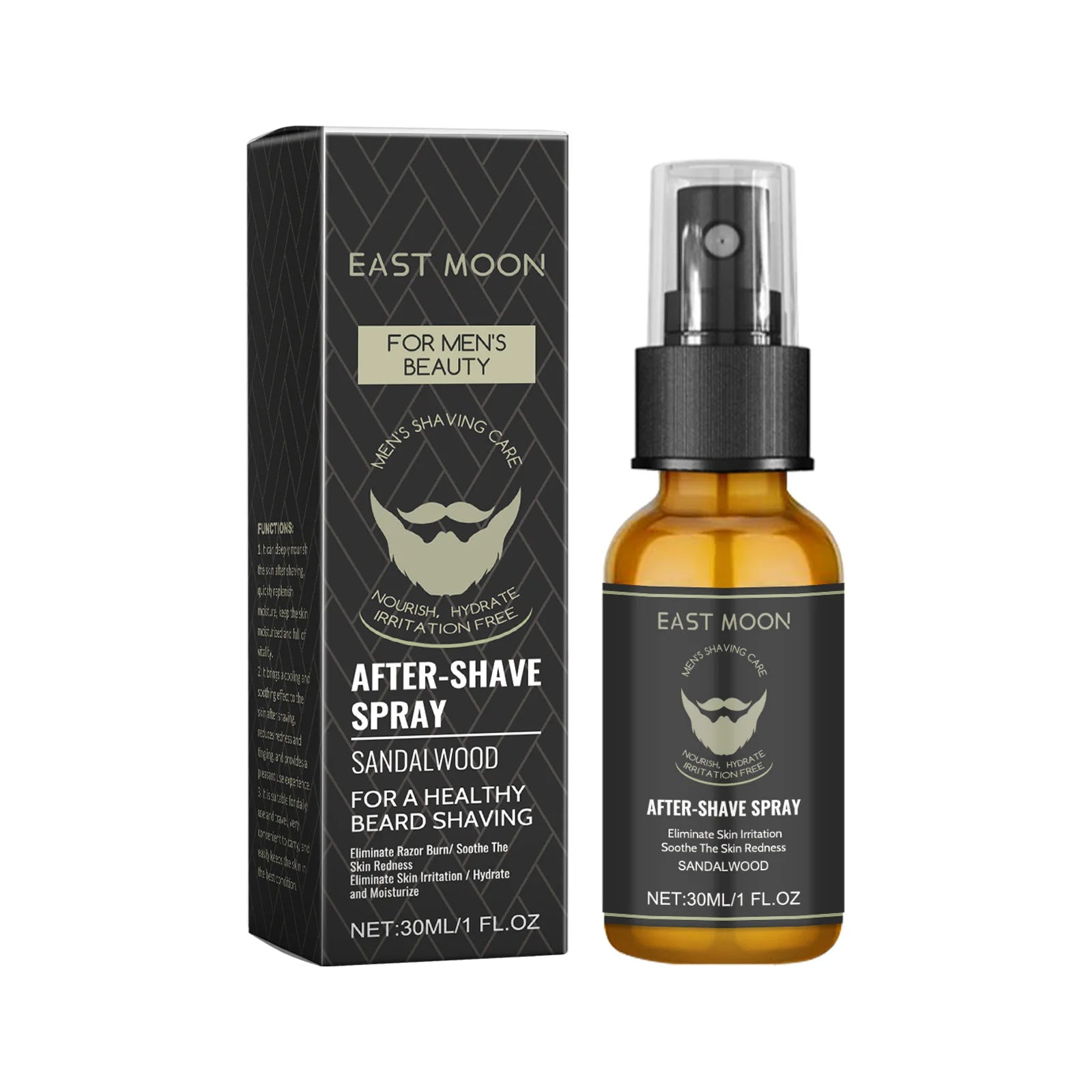 After Shaving Toner Spray For Men Post Shave Soothing Face Mist Deep Moisturizing Hydrate Groomed Repair Dry Damaged Beard Care