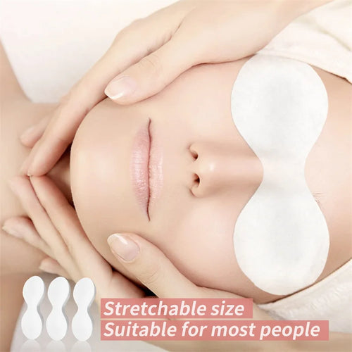 100pcs/bag Disposable Eye Mask Paper Ultrathin Natural Cotton Eye Care Patches for Women Spa Eye Covers Facial Skin Care Tools