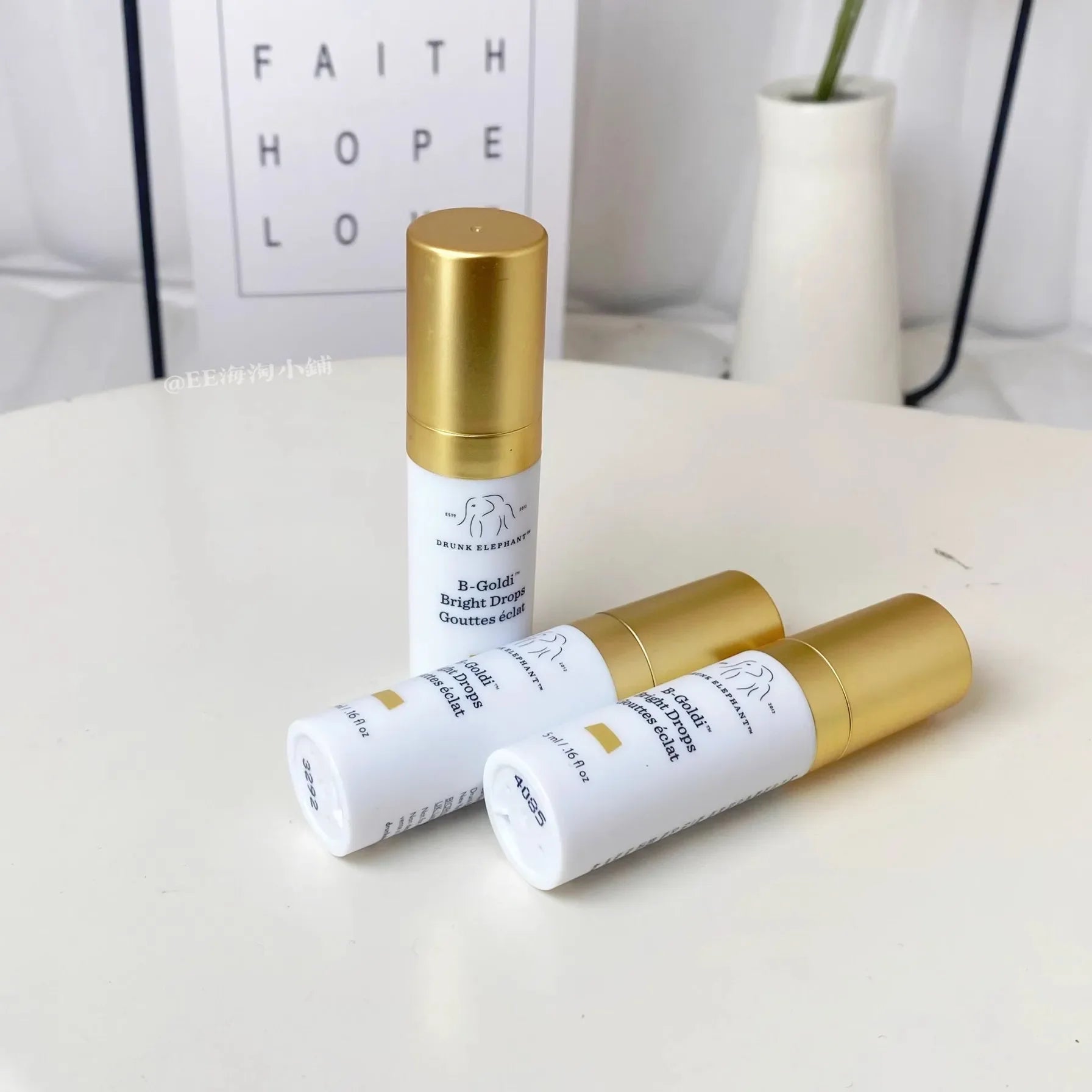 5ml Facial Liquid Cream B-Gold Bright Drop Niacinamide Brightening Spot Correcting Serum DRUNK ELEPHANT