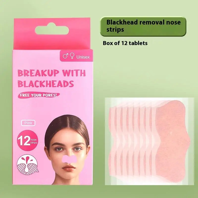 Nose Strips For Blackheads Acne Removal Instant Pore Unclogging Mask Deep Cleansing Nose Clean Patch Beauty Skin Care Treatment