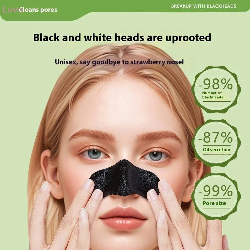 Nose Strips For Blackheads Acne Removal Instant Pore Unclogging Mask Deep Cleansing Nose Clean Patch Beauty Skin Care Treatment