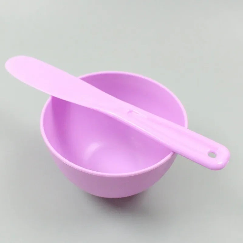 Face Mask Mixing Bowl Set Facial Skin Care Tools Kit Silicone Mask Brush Facial Applicator Spatula Measure Spoon Beauty Supplies