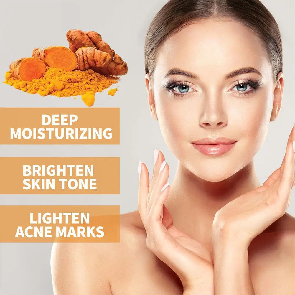 Turmeric Serum for Dark Spots Corrector Serum for Face & Body, Anti Aging Facial Serum for Women Men, Reduces Hyperpigmentation