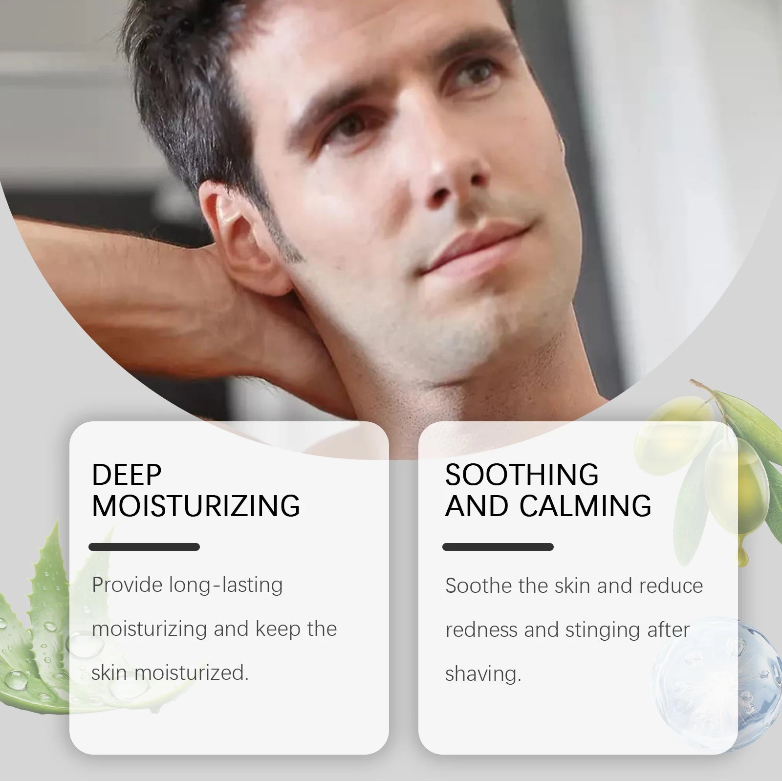 After Shaving Toner Spray For Men Post Shave Soothing Face Mist Deep Moisturizing Hydrate Groomed Repair Dry Damaged Beard Care