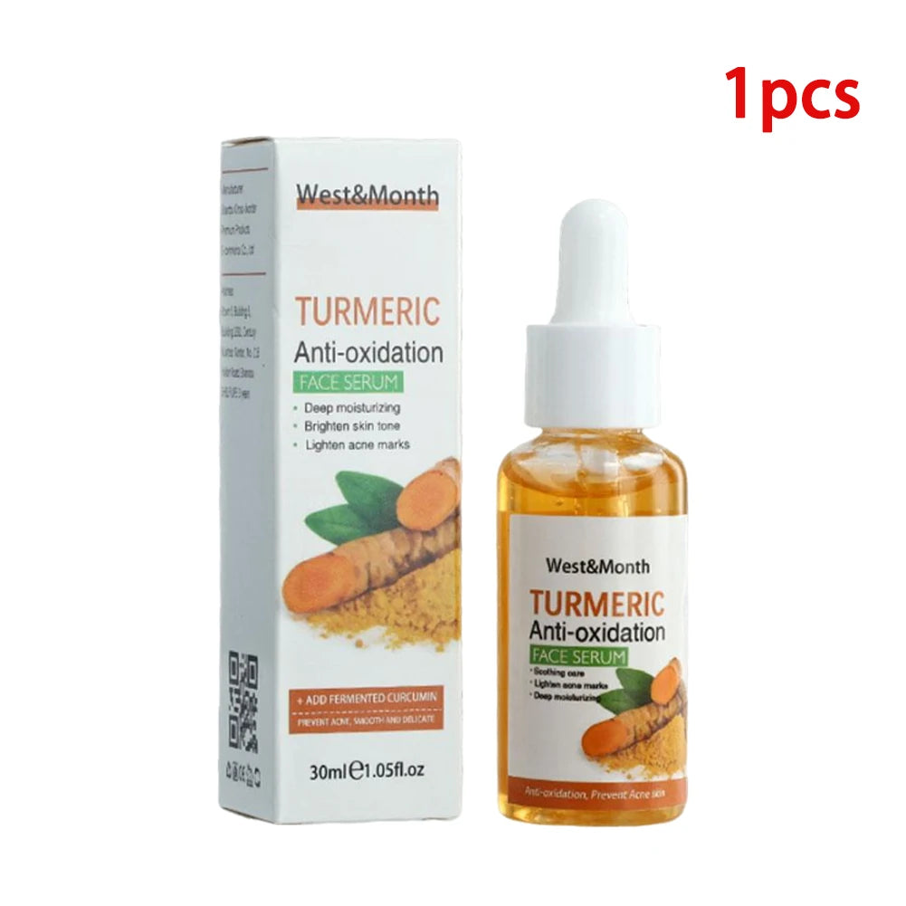 Turmeric Serum for Dark Spots Corrector Serum for Face & Body, Anti Aging Facial Serum for Women Men, Reduces Hyperpigmentation