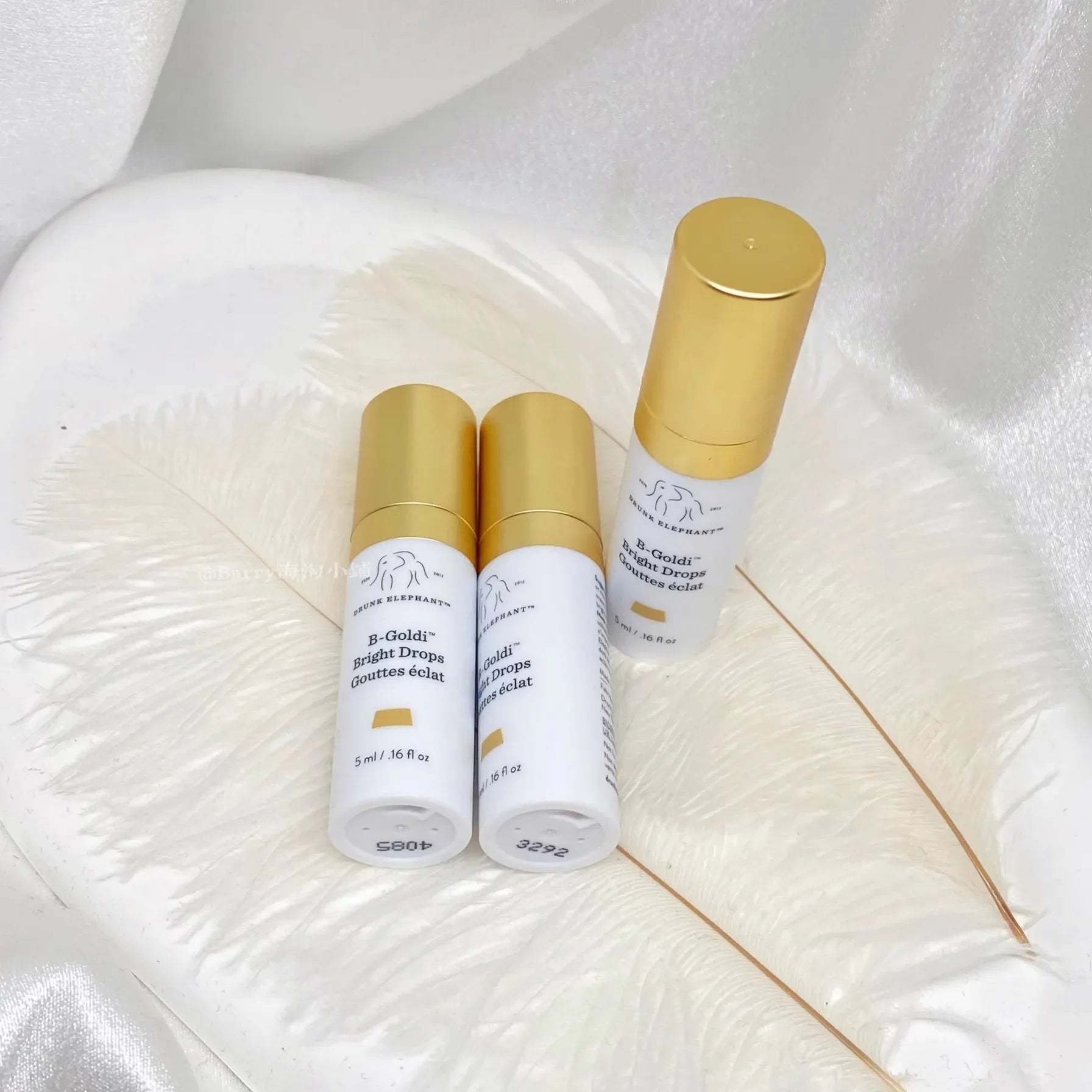 5ml Facial Liquid Cream B-Gold Bright Drop Niacinamide Brightening Spot Correcting Serum DRUNK ELEPHANT
